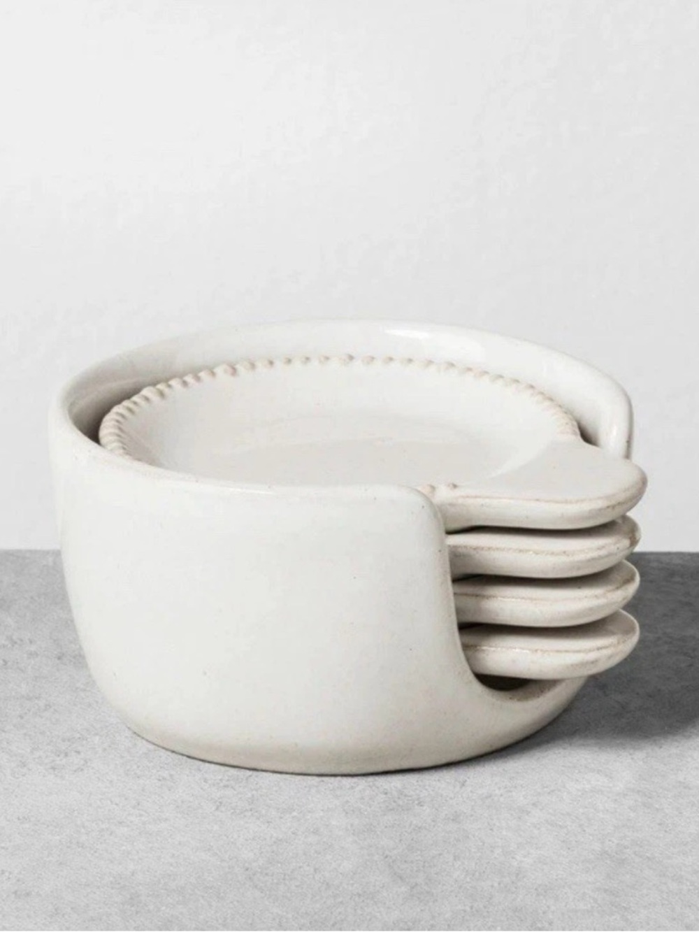 Hearth & Hand Ceramic Mini Tasting Plates Set of 4